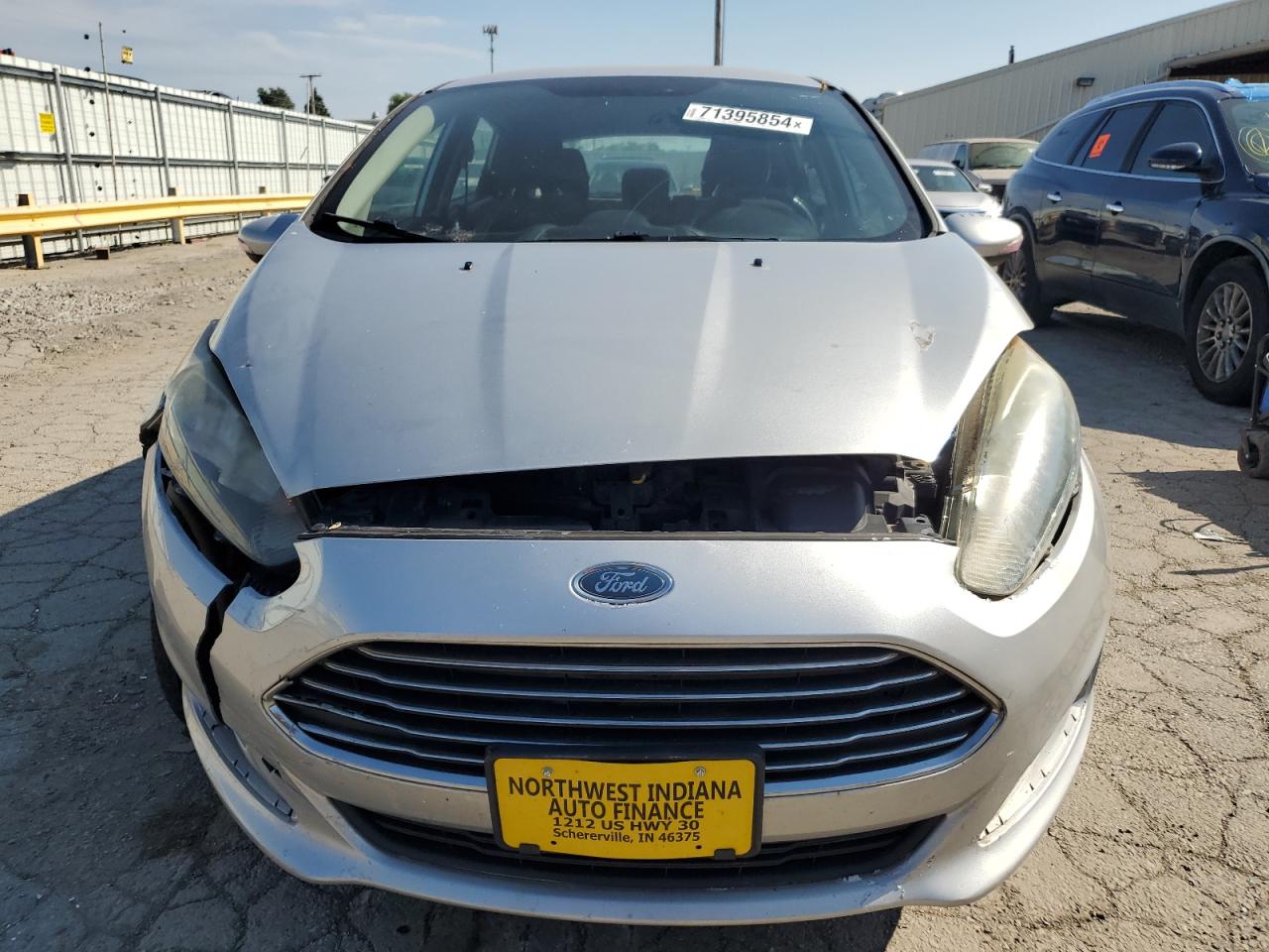 2016 Ford Fiesta VIN 3FADP4EJ7GM157365 Copart auction photo, front end damage thumbnail 5