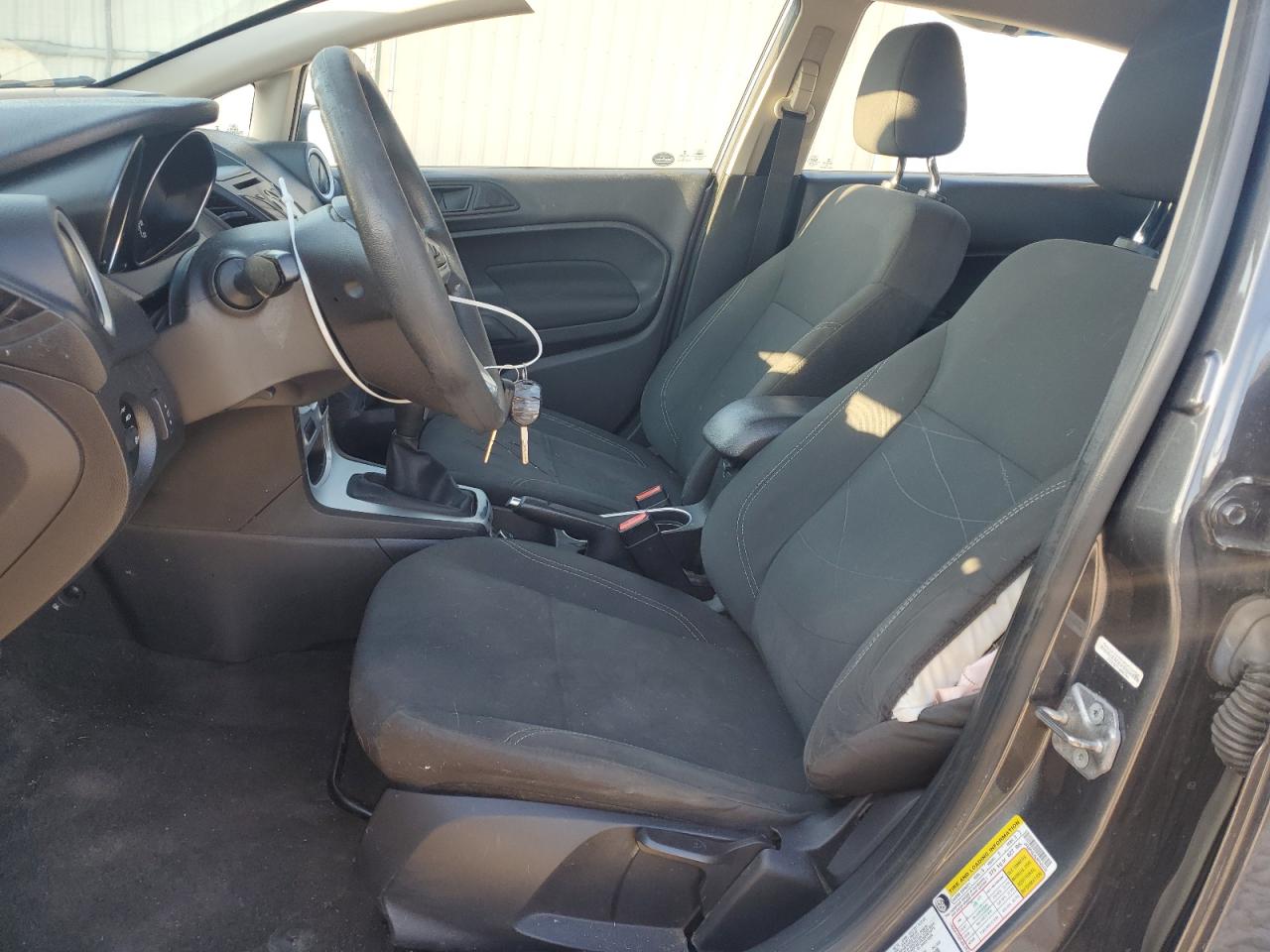2018 Ford Fiesta VIN 3FADP4EJ6JM142475 Copart auction photo, side damage thumbnail 7