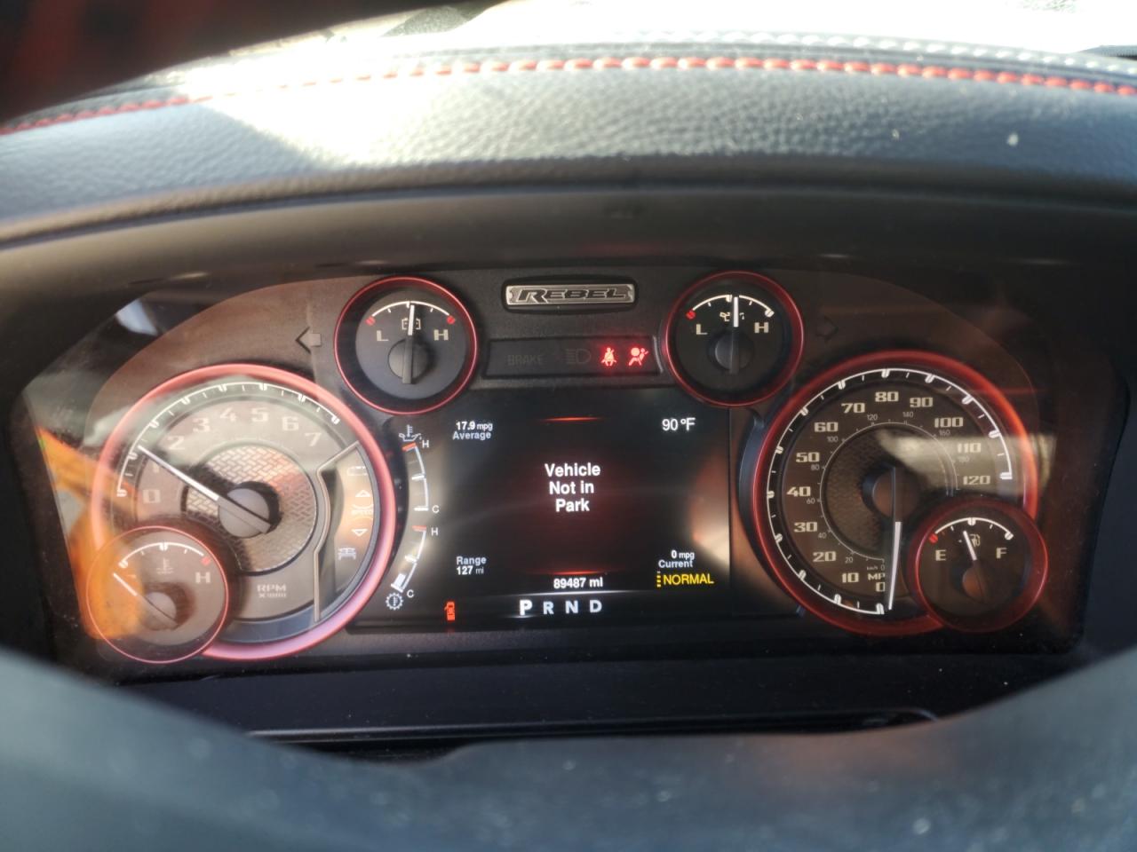 2016 RAM 1500 VIN 1C6RR7YT5GS323325 Copart auction photo, front end damage thumbnail 9