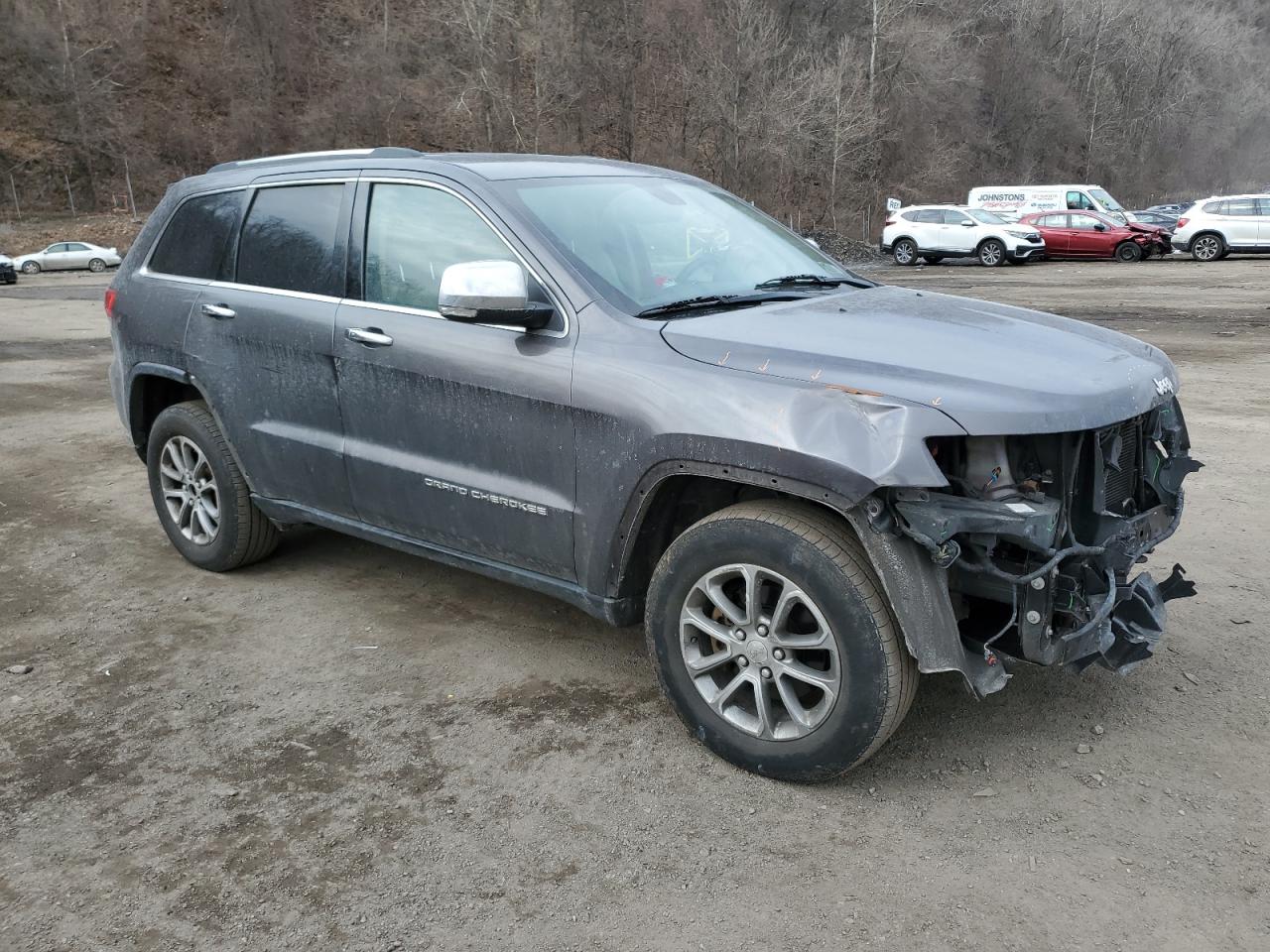 2014 Jeep Grand Cherokee VIN 1C4RJFBG3EC335082 Copart auction photo, front end / minor dent/scratches damage thumbnail 4