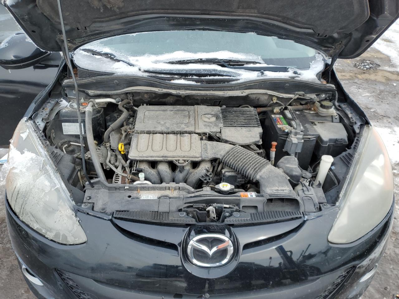 2013 Mazda 2 VIN JM1DE1LY1D0160548 Copart auction photo, all over damage thumbnail 14
