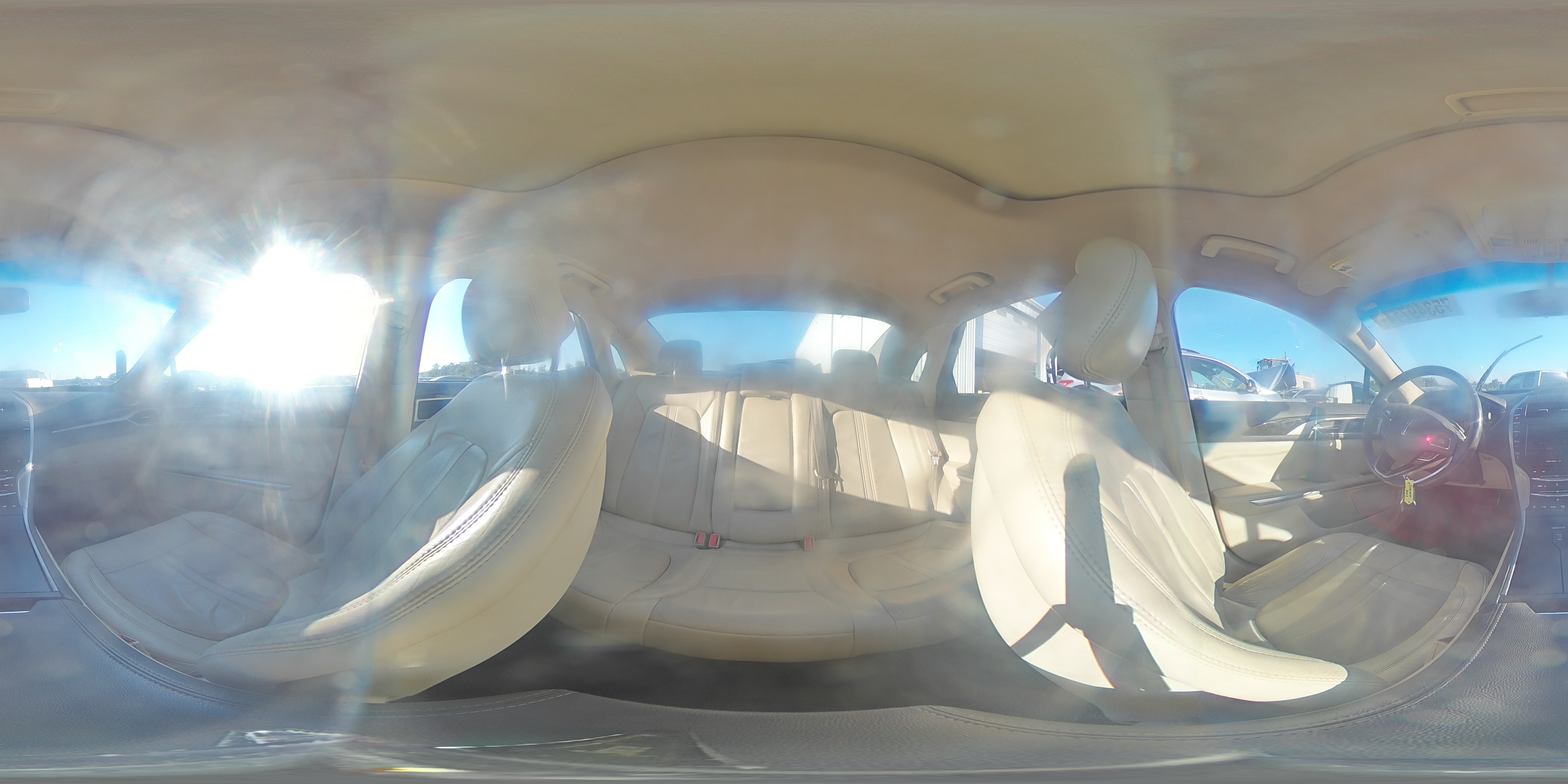 2015 Lincoln MKZ VIN 3LN6L2GKXFR626082 Copart auction photo, front end damage thumbnail 14