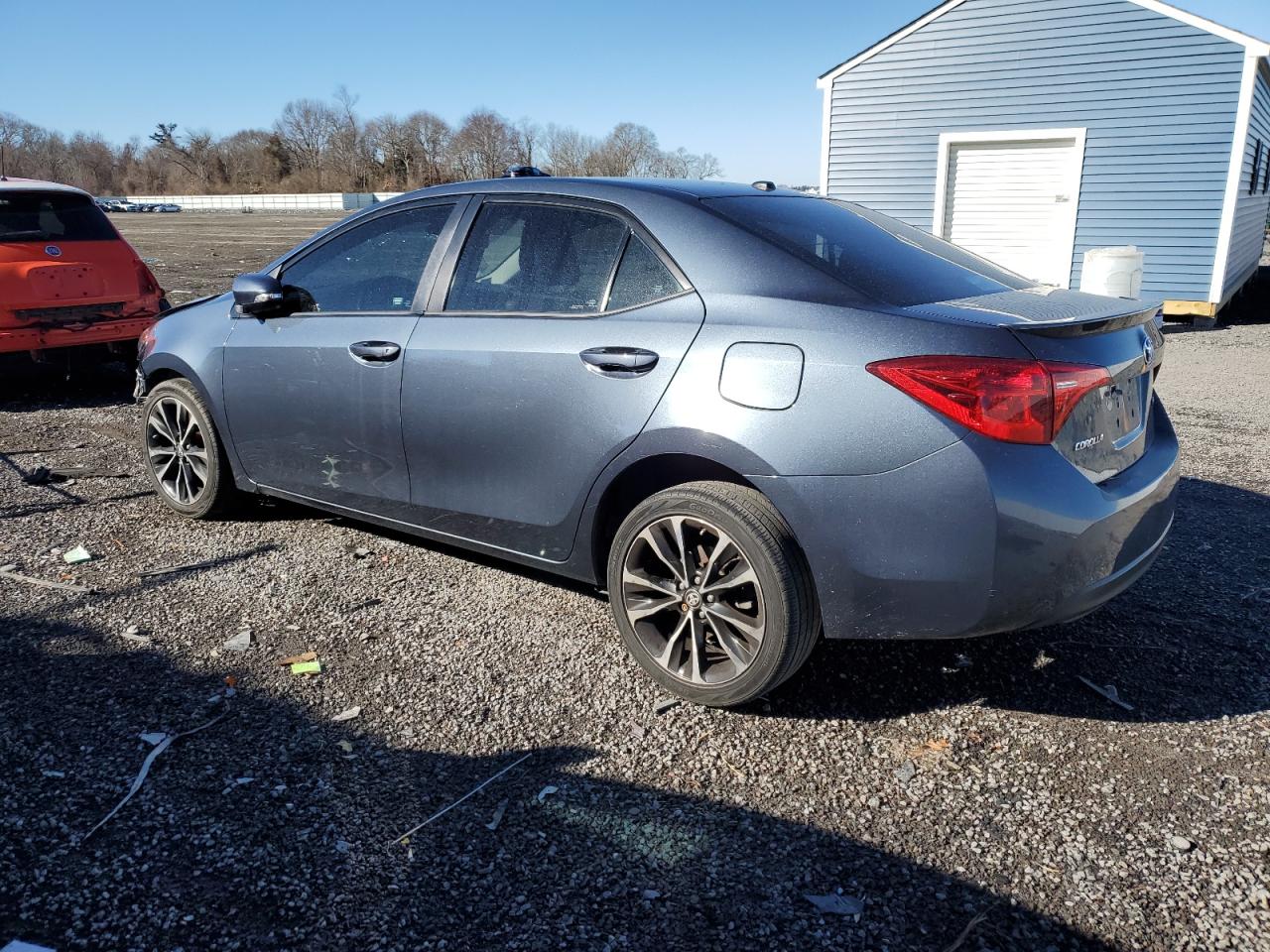 2019 Toyota Corolla VIN 2T1BURHE4KC176754 Copart auction photo, front end / side damage thumbnail 2