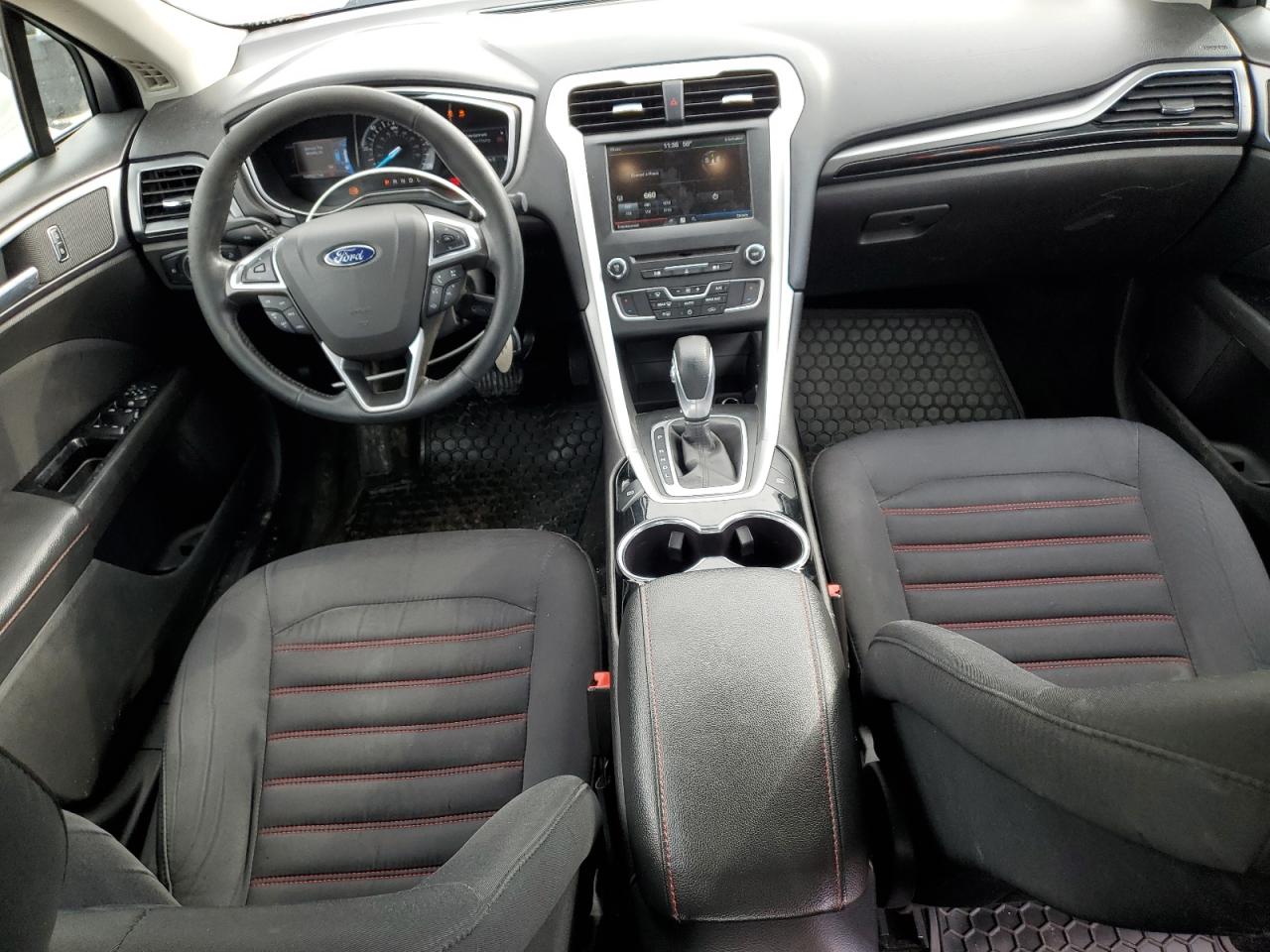 2016 Ford Fusion VIN 3FA6P0LU9GR360310 Copart auction photo, front end / rear end damage thumbnail 8