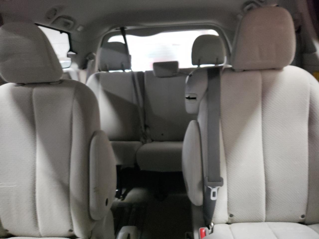 2012 Toyota Sienna VIN 5TDKK3DCXCS275143 Copart auction photo, rear end damage thumbnail 10