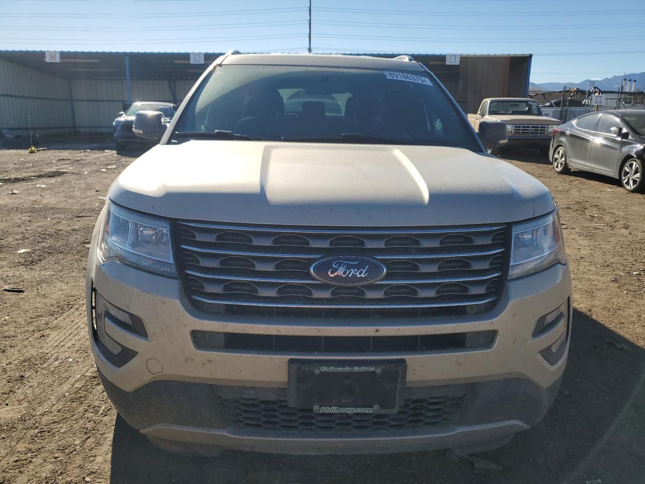 2017 Ford Explorer VIN 1FM5K8D82HGD88233 Copart auction photo, side / front end damage thumbnail 5