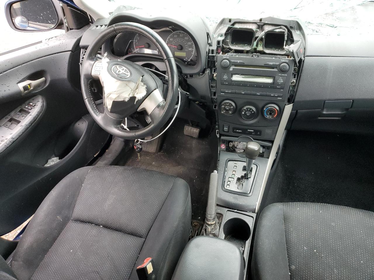 2009 Toyota Corolla VIN 2T1BU40E19C160973 Copart auction photo, front end / side damage thumbnail 8
