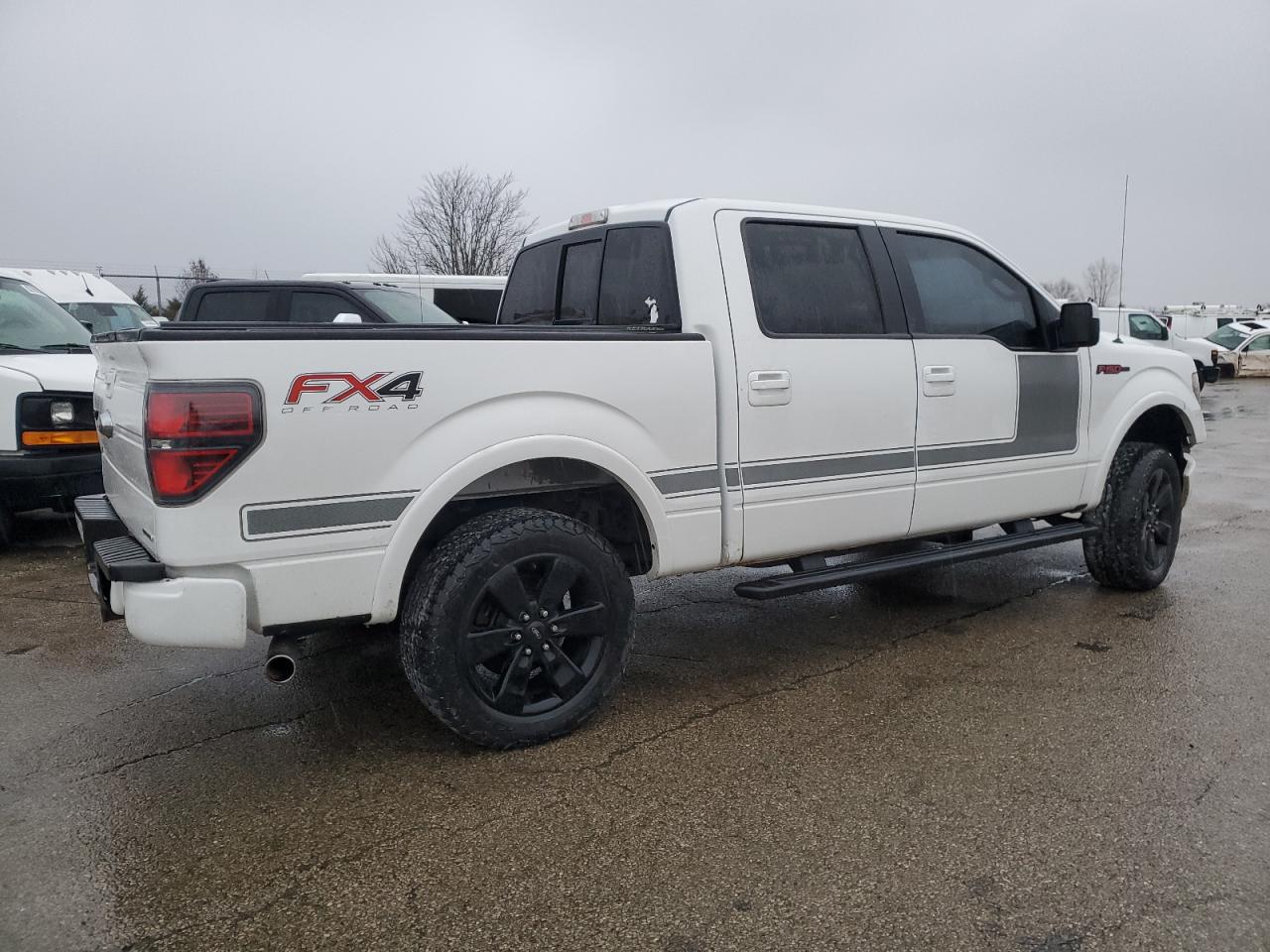 2013 Ford F-150 VIN 1FTFW1EF5DFE05950 Copart auction photo, front end / rear end damage thumbnail 3