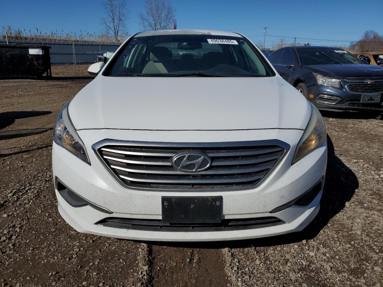 2016 Hyundai Sonata VIN 5NPE24AF6GH301475 Copart auction photo, vandalism / side damage thumbnail 5