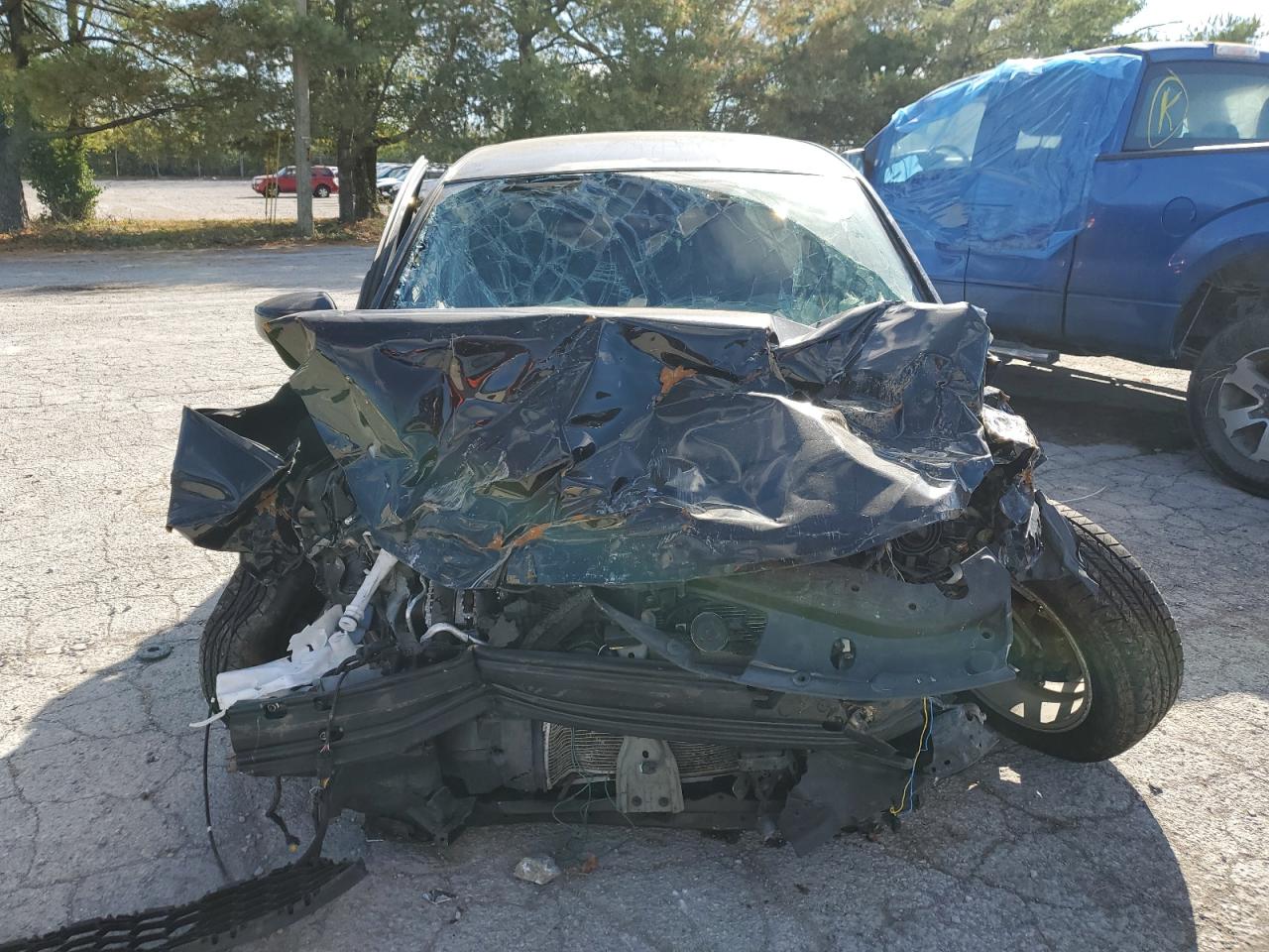 2019 Nissan Sentra VIN 3N1AB7AP3KY412184 Copart auction photo, all over damage thumbnail 5