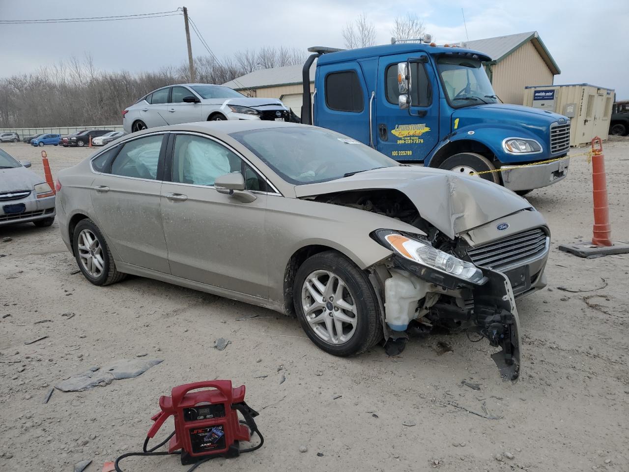 2016 Ford Fusion VIN 3FA6P0HDXGR150114 Copart auction photo, front end / minor dent/scratches damage thumbnail 4