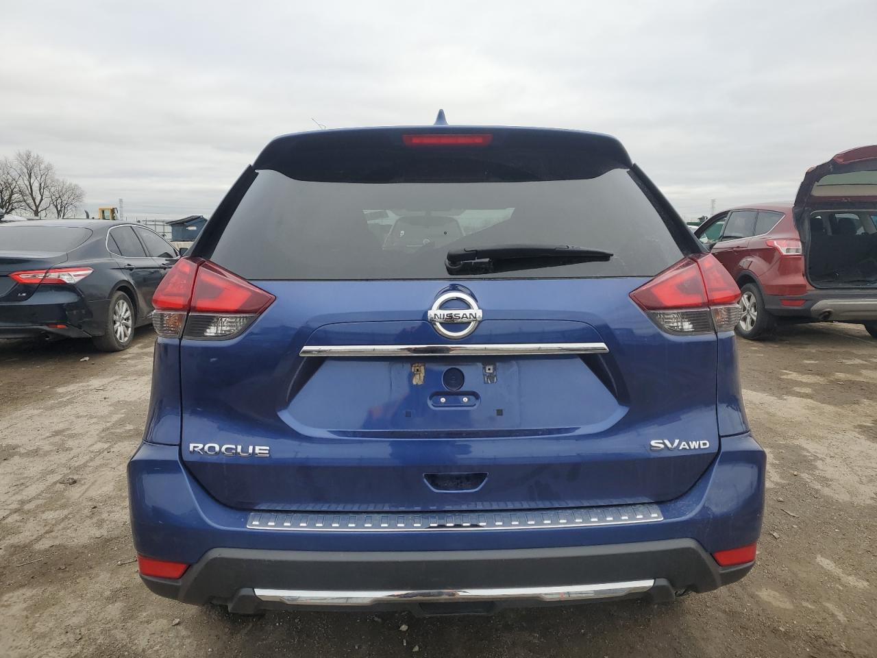 2017 Nissan Rogue VIN 5N1AT2MV9HC881333 Copart auction photo, front end damage thumbnail 6