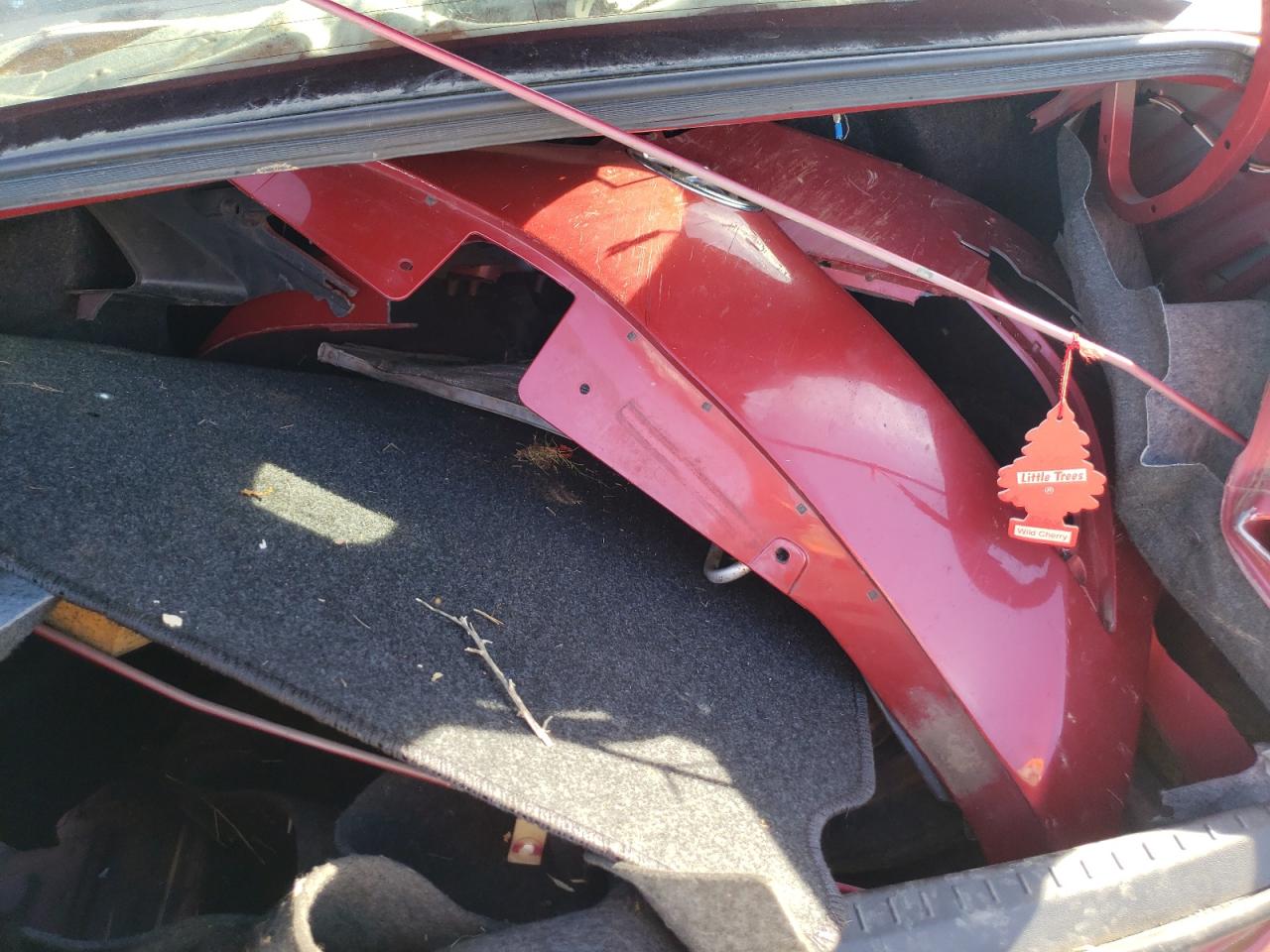 2010 Toyota Yaris VIN JTDBT4K33A1380008 Copart auction photo, rollover damage thumbnail 12