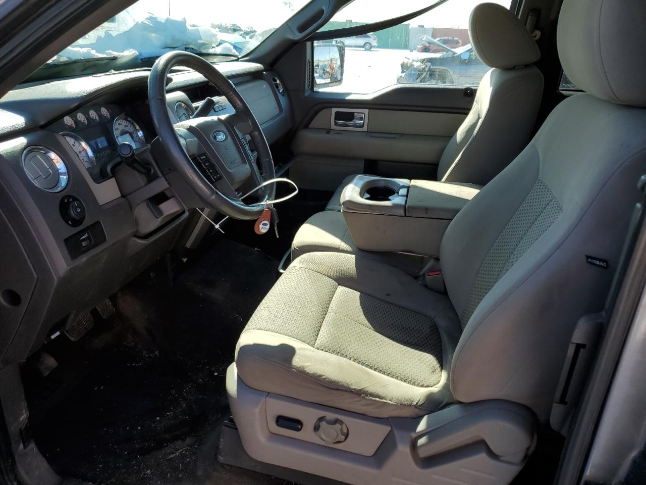2010 Ford F-150 VIN 1FTFX1EV3AFB89418 Copart auction photo, rear end / side damage thumbnail 7