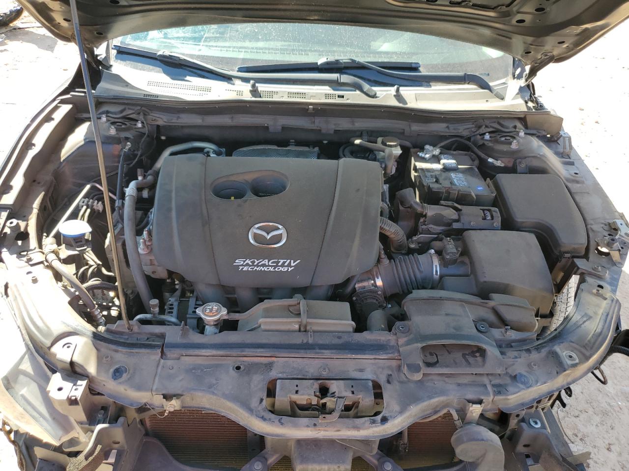 2016 Mazda 3 VIN 3MZBM1N76GM256804 Copart auction photo, front end / minor dent/scratches damage thumbnail 11