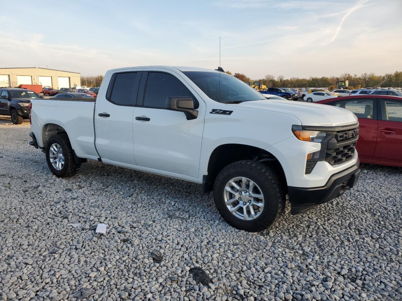 2023 Chevrolet Silverado VIN 1GCRDAED6PZ160712 Copart auction photo, undercarriage damage thumbnail 4