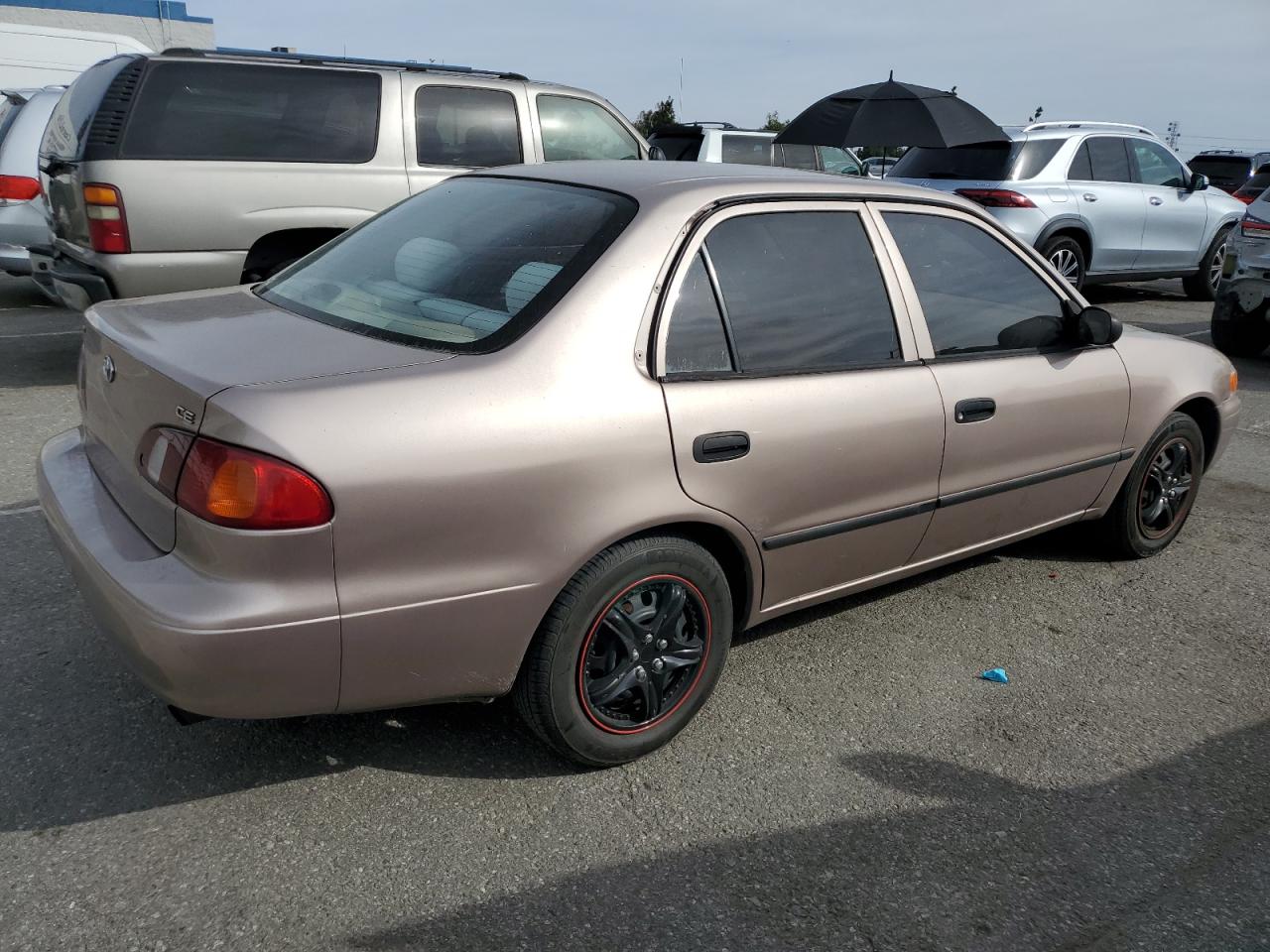 1999 Toyota Corolla VIN 1NXBR12E2XZ251405 Copart auction photo, front end damage thumbnail 3