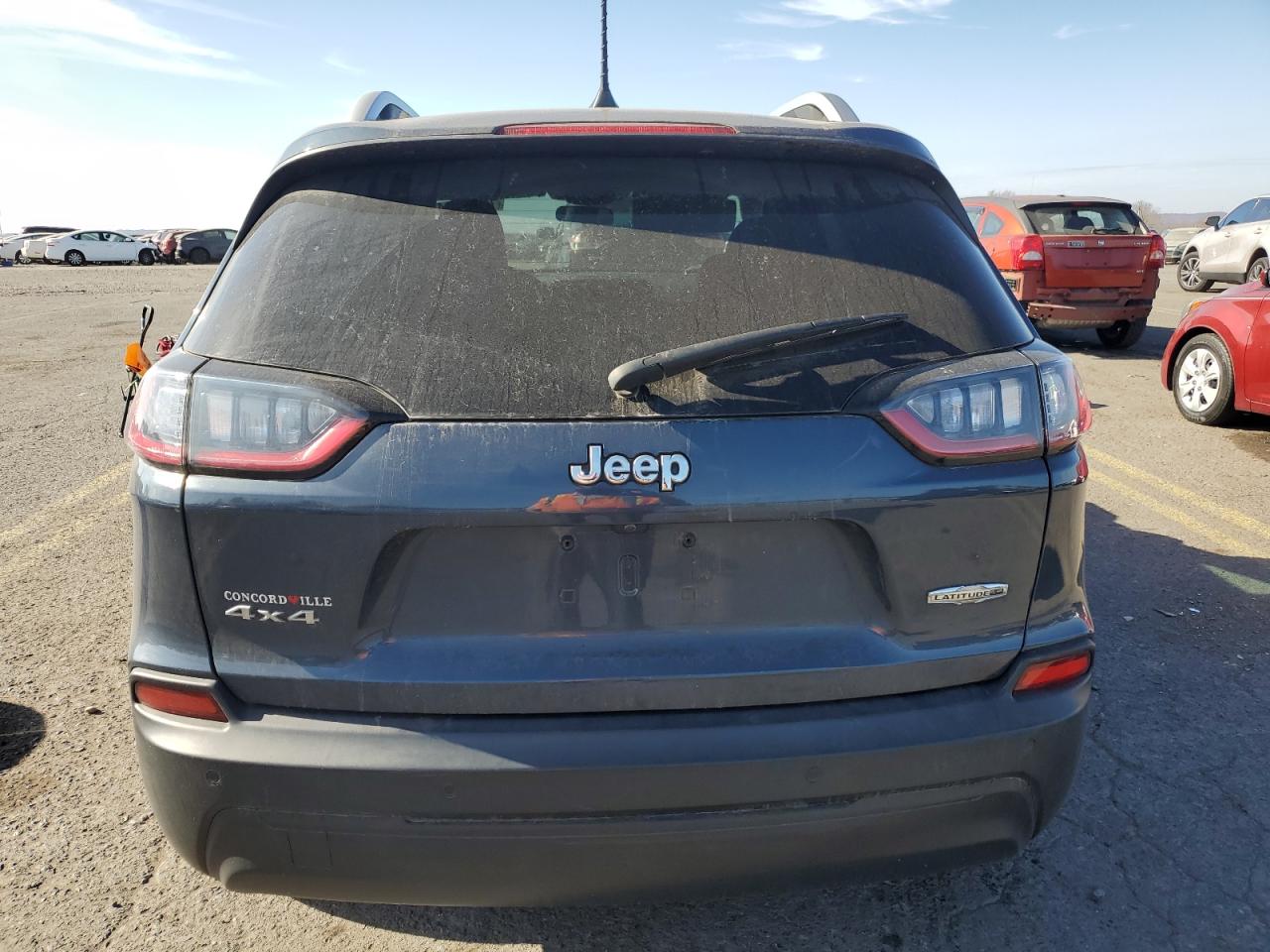 2020 Jeep Grand Cherokee VIN 1C4PJMLB0LD536752 Copart auction photo, front end / side damage thumbnail 6