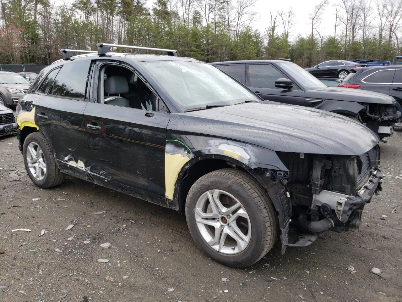 2018 Audi Q5 VIN WA1ANAFY5J2170170 Copart auction photo, partial repair / all over damage thumbnail 4