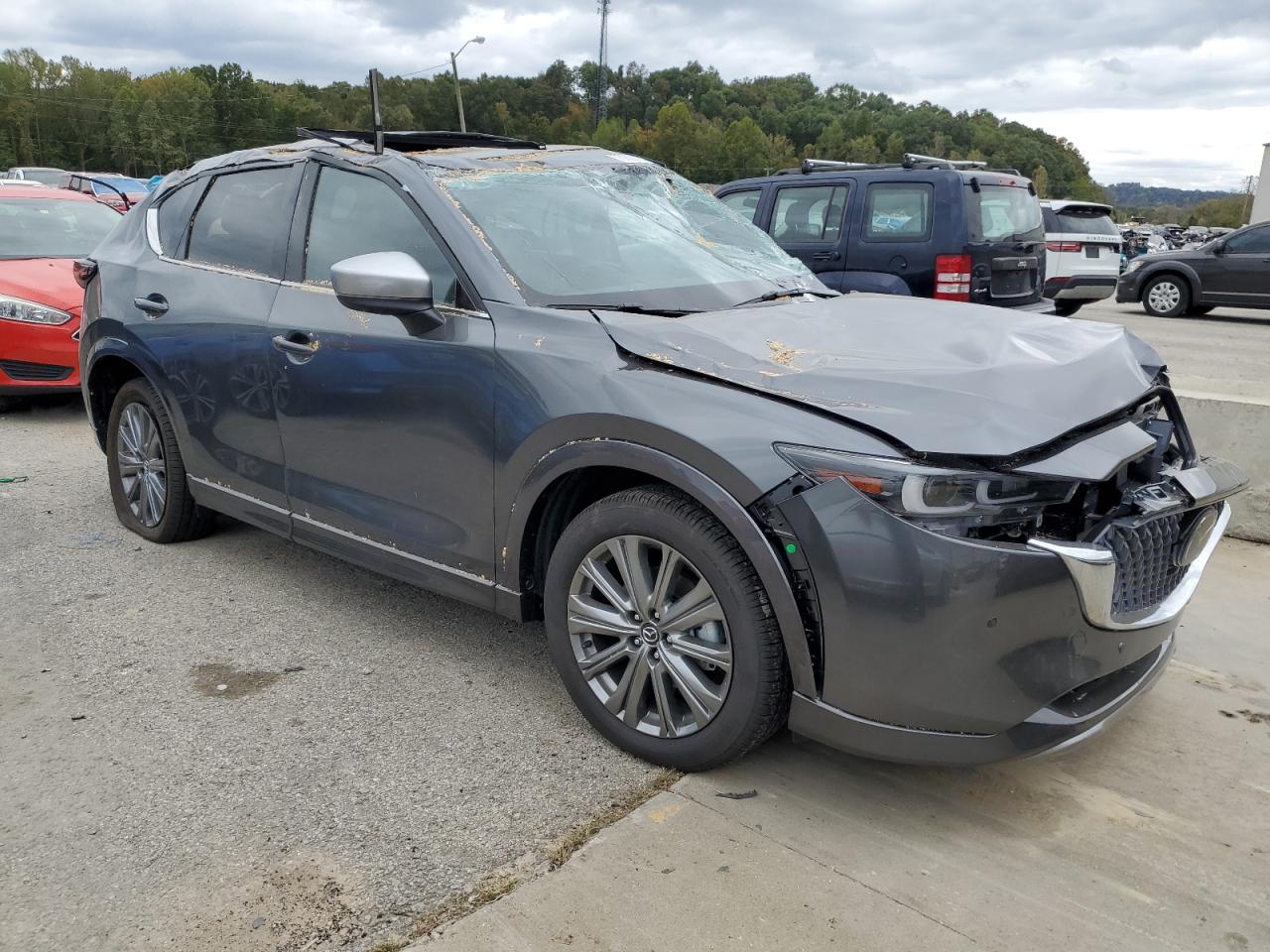 2024 Mazda CX-5 VIN JM3KFBXY8R0355694 Copart auction photo, all over / minor dent/scratches damage thumbnail 4
