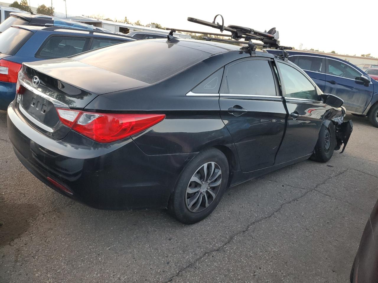 2011 Hyundai Sonata VIN 5NPEB4ACXBH178682 Copart auction photo, side damage thumbnail 3