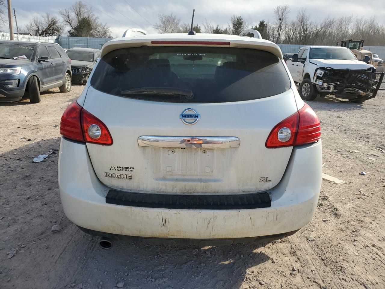 2011 Nissan Rogue VIN JN8AS5MT2BW187231 Copart auction photo, rear end / front end damage thumbnail 6