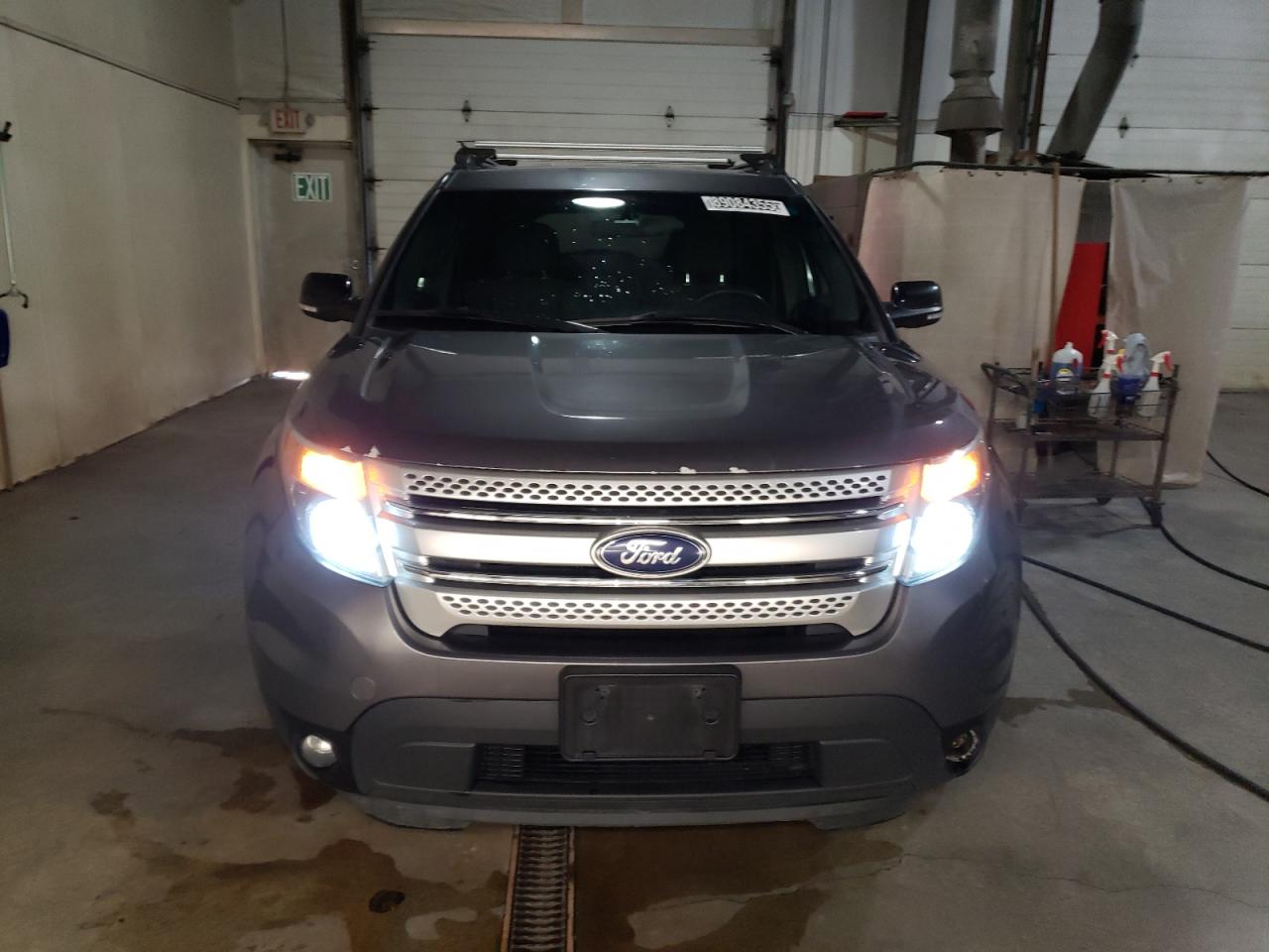 2014 Ford Explorer VIN 1FM5K8D85EGA75852 Copart auction photo, mechanical damage thumbnail 5