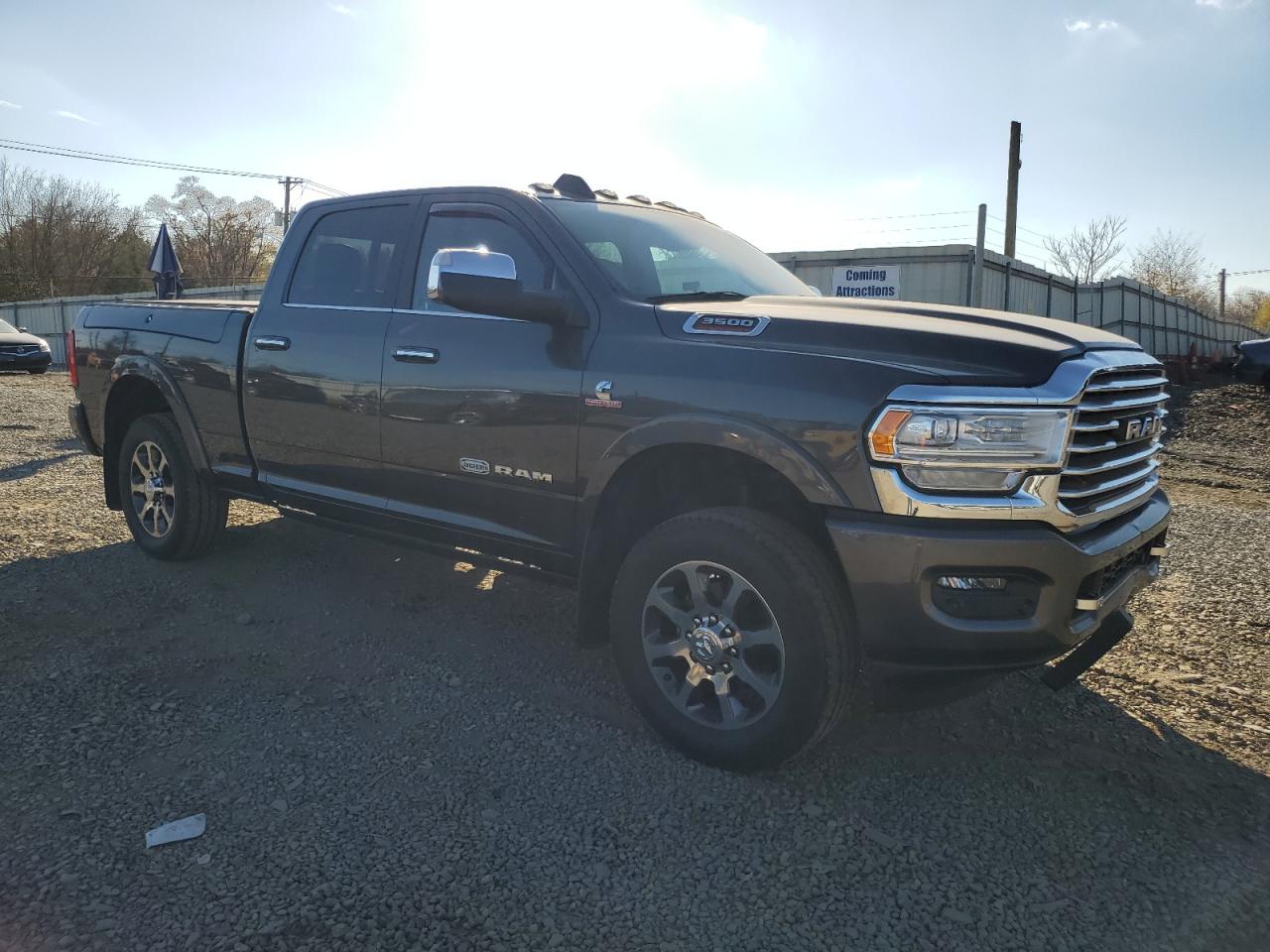 2022 RAM 3500 VIN 3C63R3FL2NG178377 Copart auction photo, side / rear end damage thumbnail 4