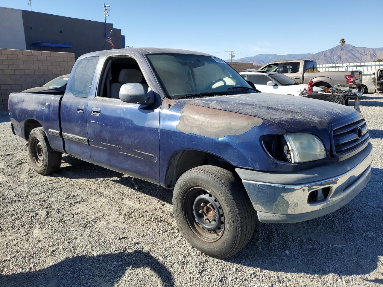 2002 Toyota Tundra VIN 5TBRN34142S301702 Copart auction photo, front end damage thumbnail 4