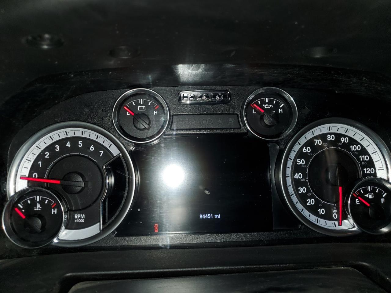 2017 RAM 1500 VIN 1C6RR7TT0HS758844 Copart auction photo, all over damage thumbnail 9