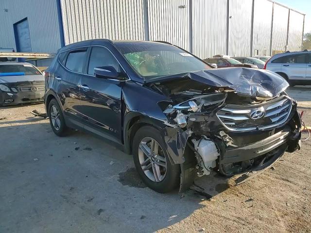 2018 Hyundai Santa Fe VIN 5XYZU3LBXJG548478 Copart auction photo, front end damage thumbnail 15