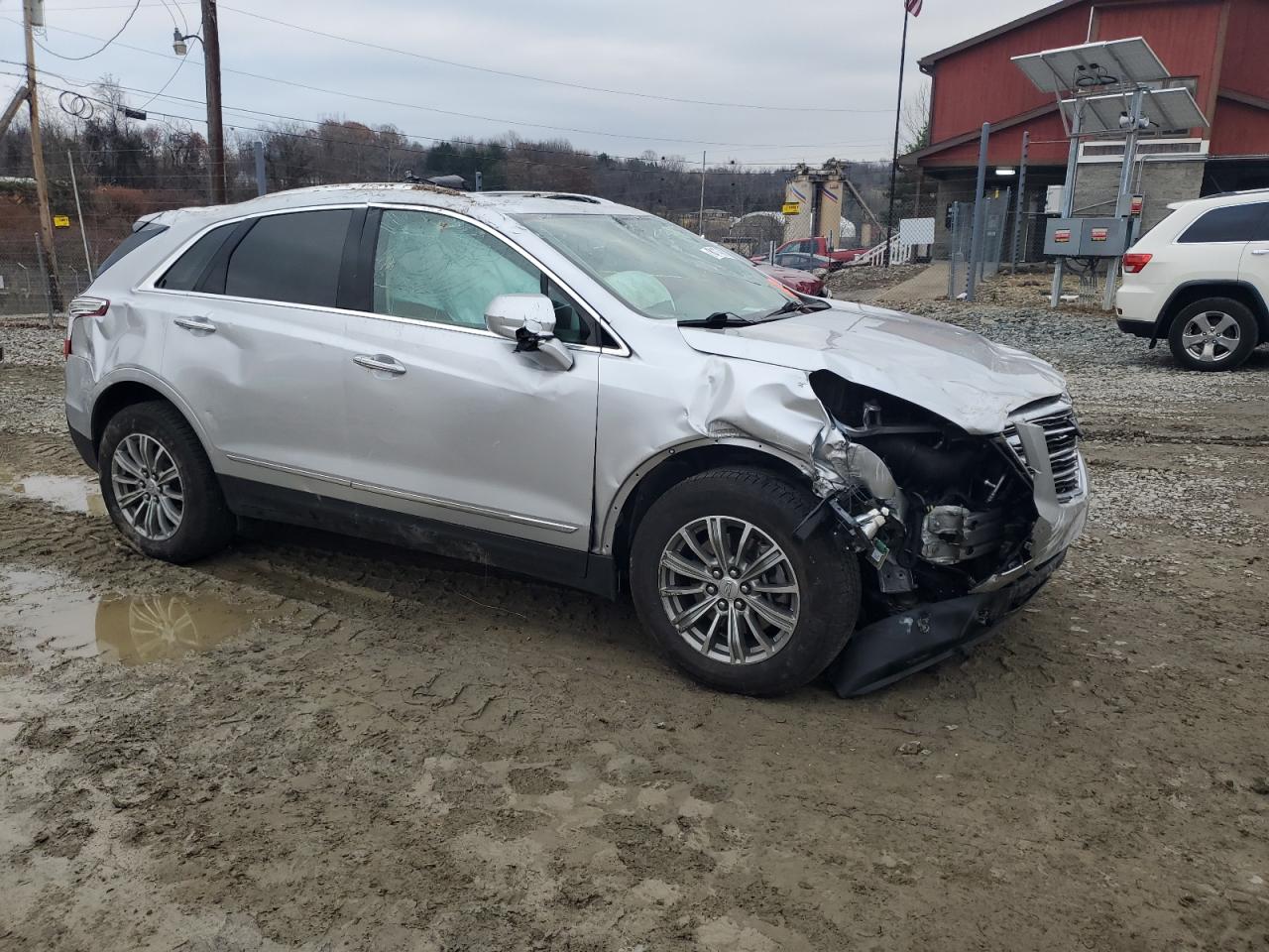 2017 Cadillac XT5 VIN 1GYKNDRS9HZ260775 Copart auction photo, rollover damage thumbnail 4