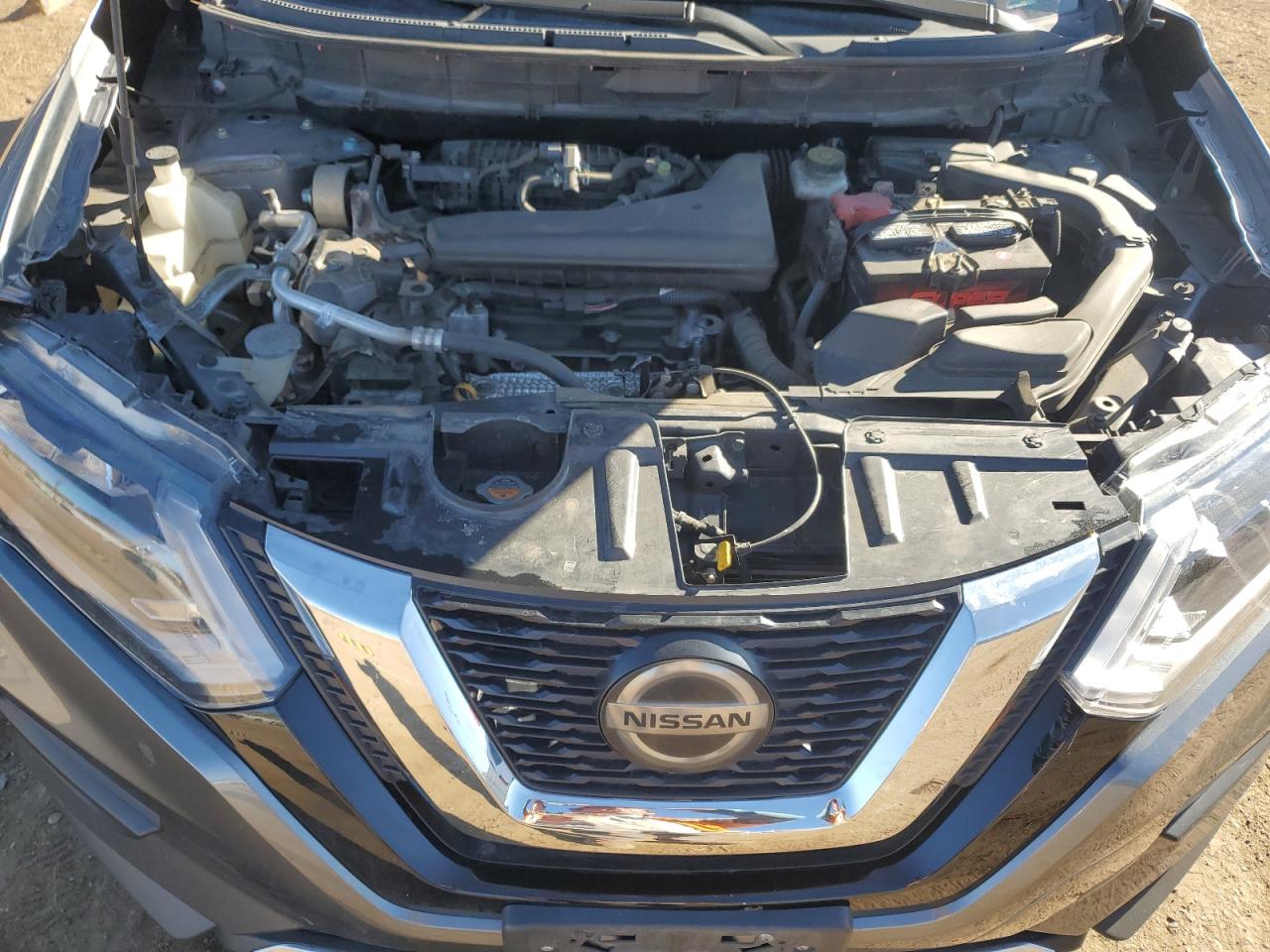 2018 Nissan Rogue VIN KNMAT2MV9JP593542 Copart auction photo, side / rear end damage thumbnail 14