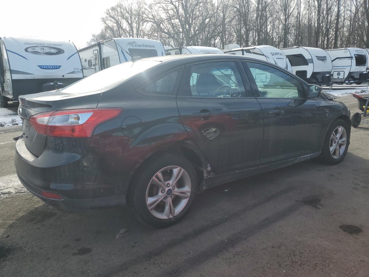 2014 Ford Focus VIN 1FADP3F24EL366076 Copart auction photo, front end damage thumbnail 3