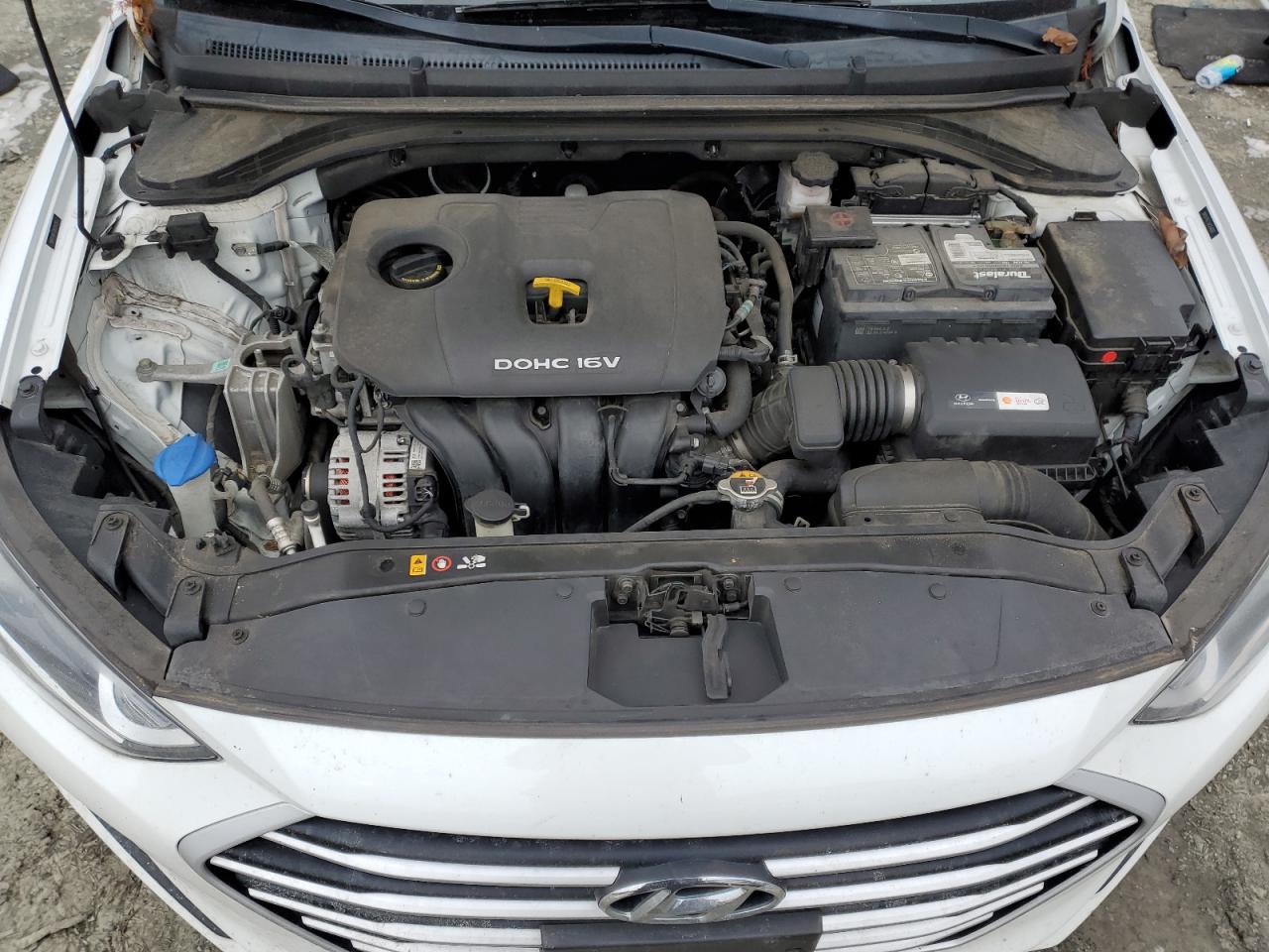 2018 Hyundai Elantra VIN 5NPD74LF7JH354297 Copart auction photo, vandalism damage thumbnail 12