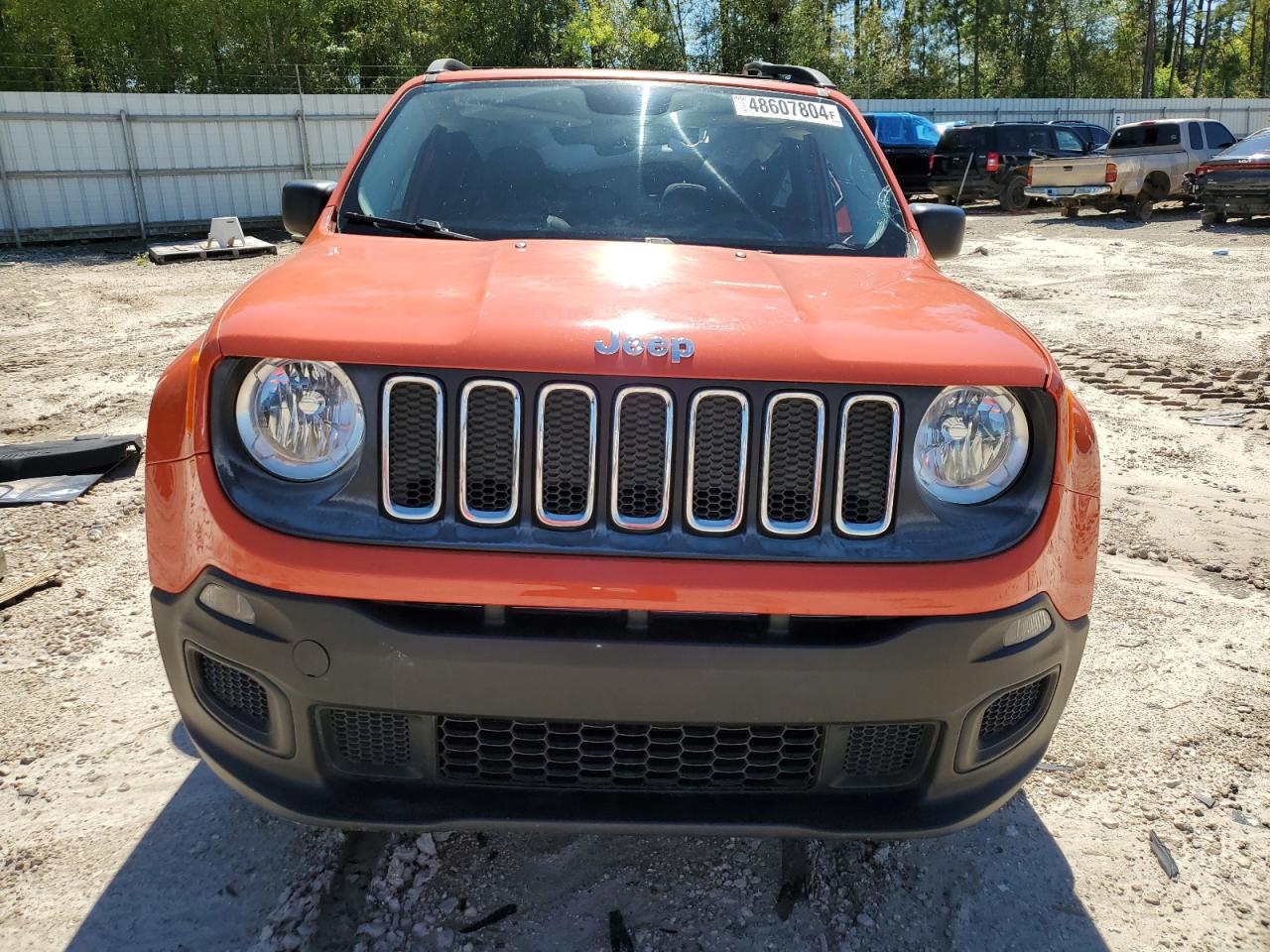 2016 Jeep Renegade VIN ZACCJBAT8GPD63150 Copart auction photo, rear end / side damage thumbnail 5