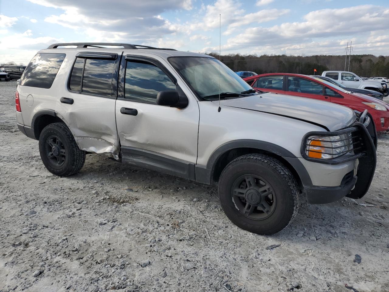 2003 Ford Explorer VIN 1FMZU63K43UC76671 Copart auction photo, side damage thumbnail 4