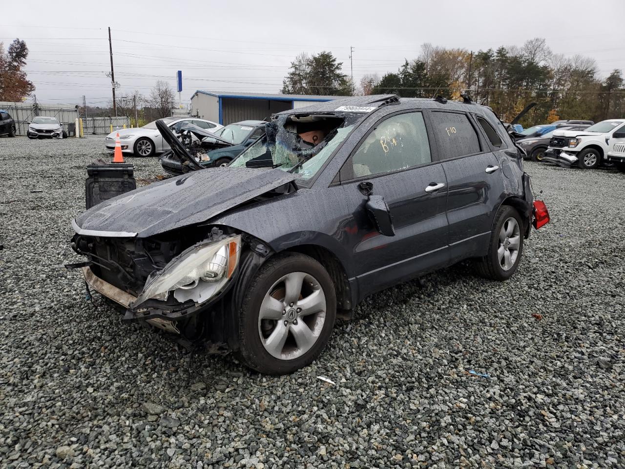 2007 Acura RDX VIN 5J8TB18587A020743 - Copart auction photo