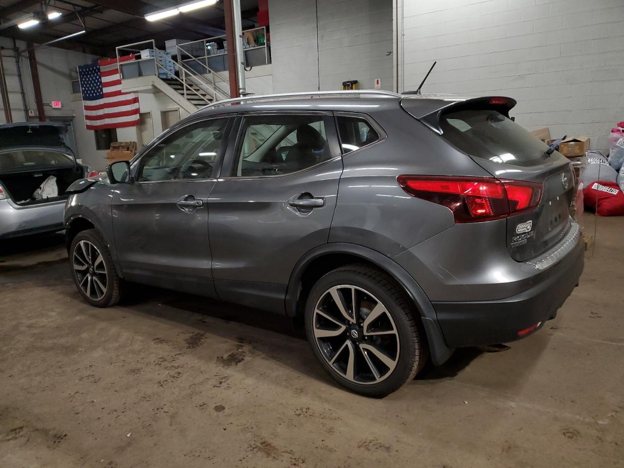 2018 Nissan Rogue VIN JN1BJ1CR3JW201317 Copart auction photo, front end damage thumbnail 2