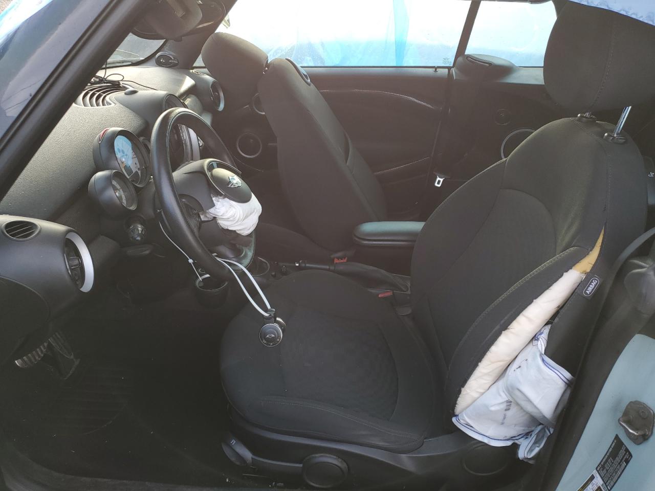 2014 MINI Cooper VIN WMWZP3C59ET707581 Copart auction photo, front end / side damage thumbnail 7