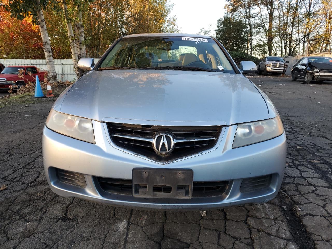 2004 Acura TSX VIN JH4CL96944C005302 Copart auction photo, rear end / side damage thumbnail 5