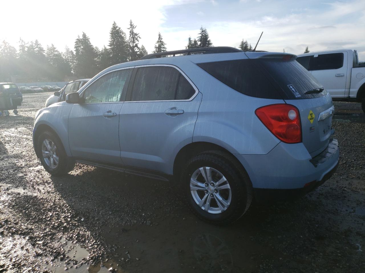 2014 Chevrolet Equinox VIN 2GNALBEK9E6106065 Copart auction photo, side / rear end damage thumbnail 2