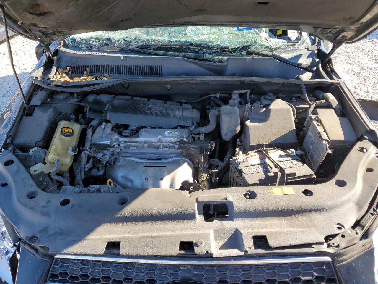 2011 Toyota RAV 4 VIN 2T3YF4DV5BW069070 Copart auction photo, rollover damage thumbnail 12