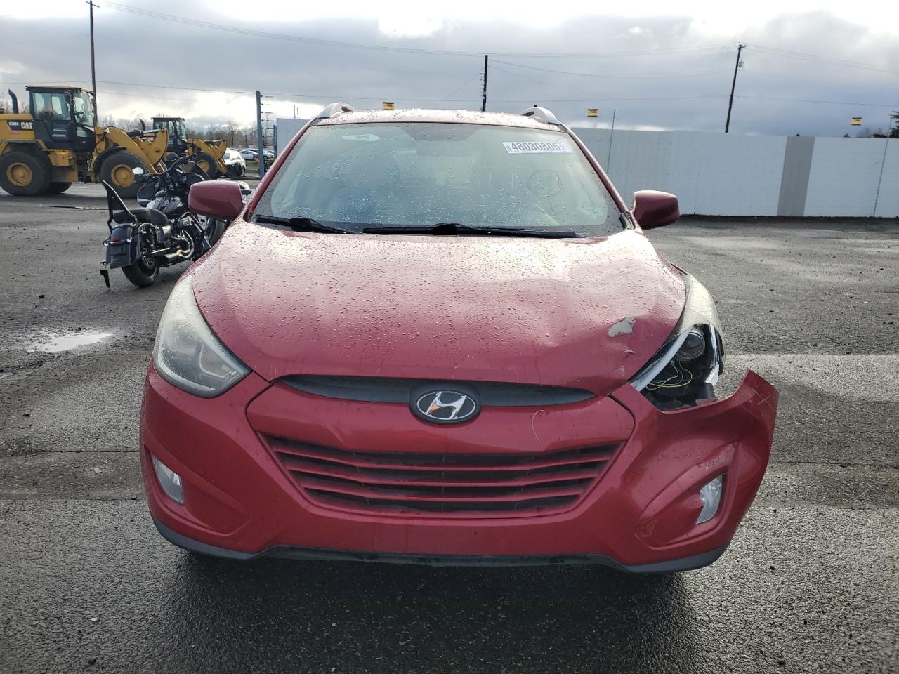 2015 Hyundai Tucson VIN KM8JUCAG6FU007019 Copart auction photo, front end damage thumbnail 5