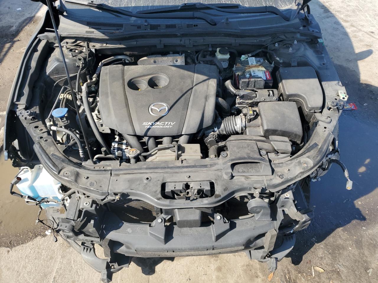2016 Mazda 3 VIN 3MZBM1T76GM294889 Copart auction photo, front end damage thumbnail 11
