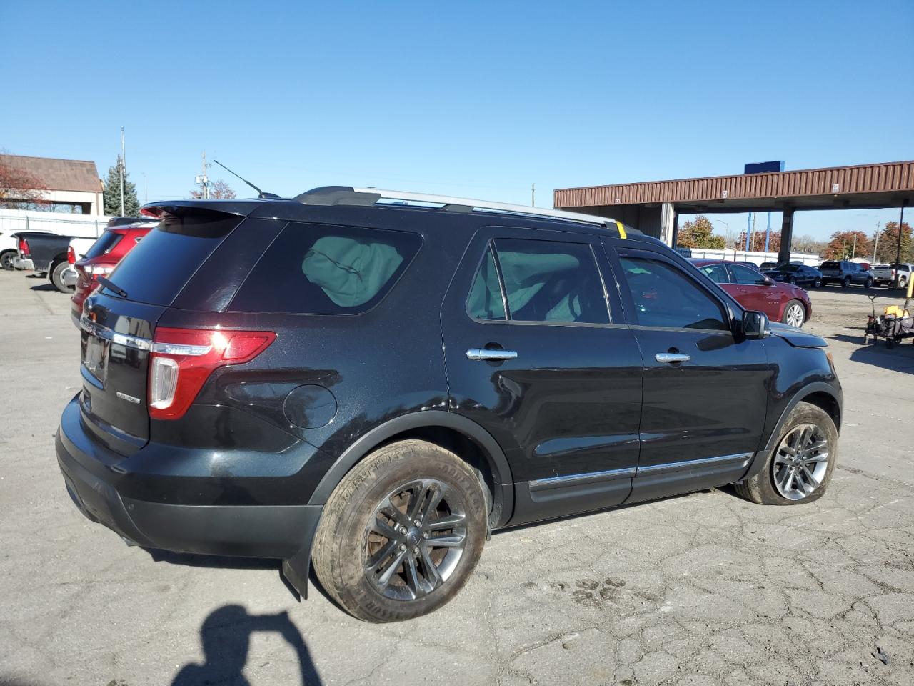 2013 Ford Explorer VIN 1FM5K7D88DGA88796 Copart auction photo, all over damage thumbnail 3