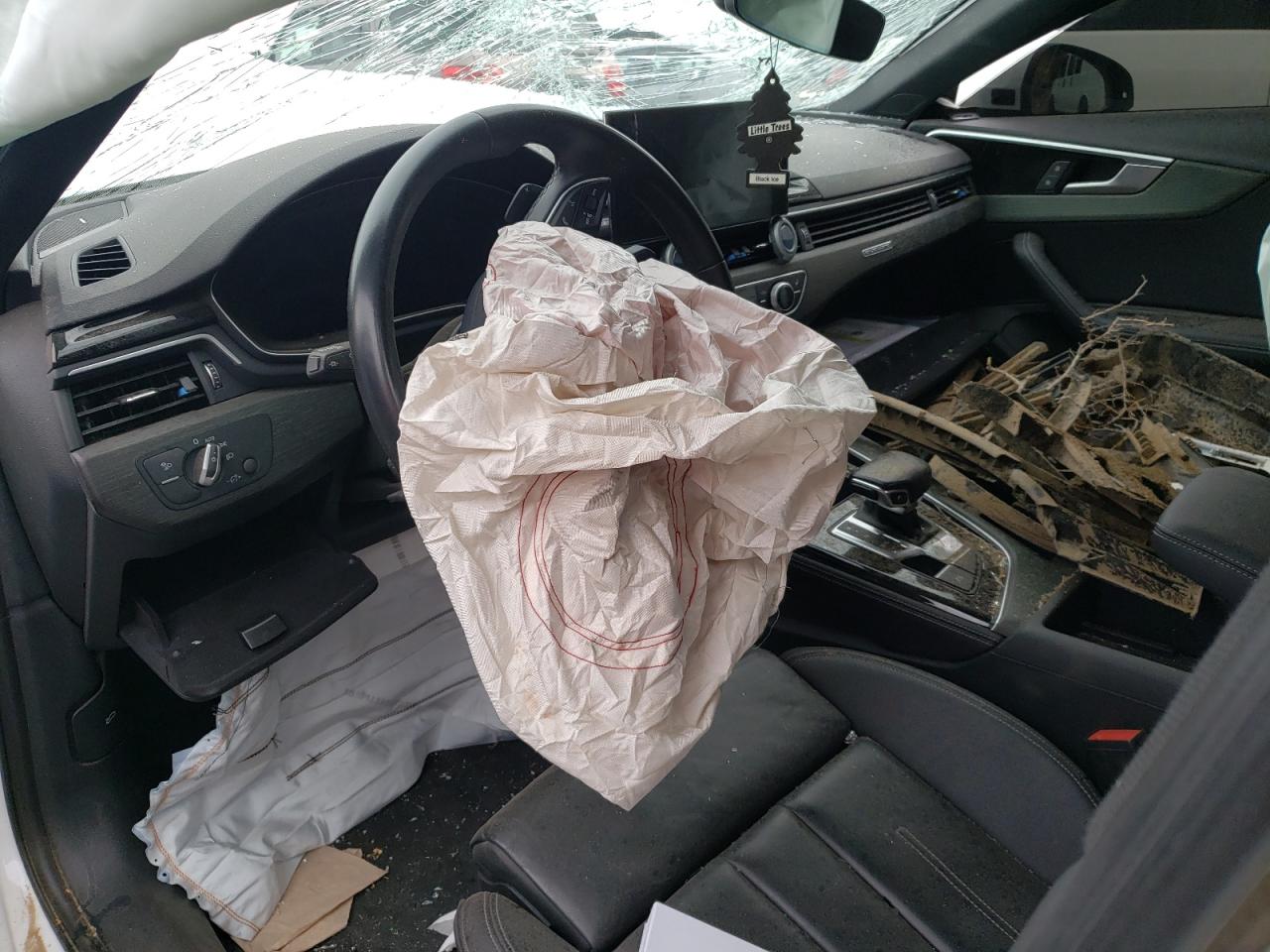 2023 Audi A4 VIN WAUEAAF4XPA020079 Copart auction photo, all over damage thumbnail 8