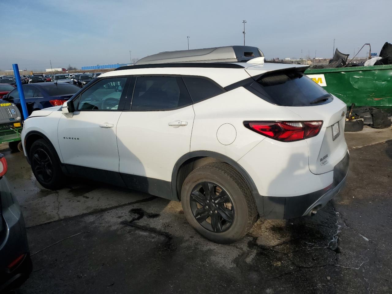 2021 Chevrolet Blazer VIN 3GNKBCR41MS526752 Copart auction photo, front end damage thumbnail 2