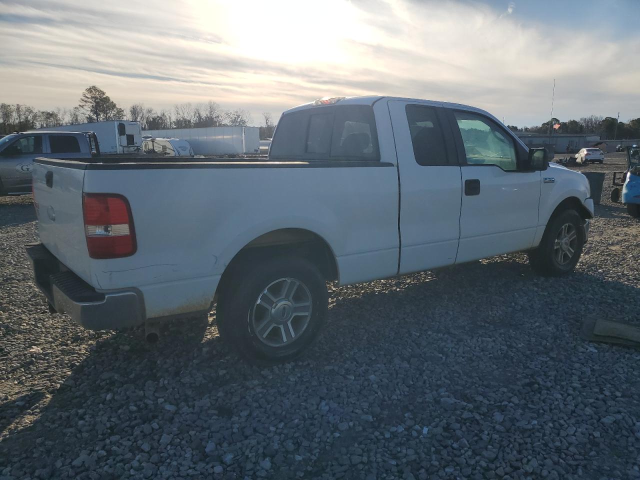 2008 Ford F-150 VIN 1FTPX12V98FB71220 Copart auction photo, front end / rear end damage thumbnail 3