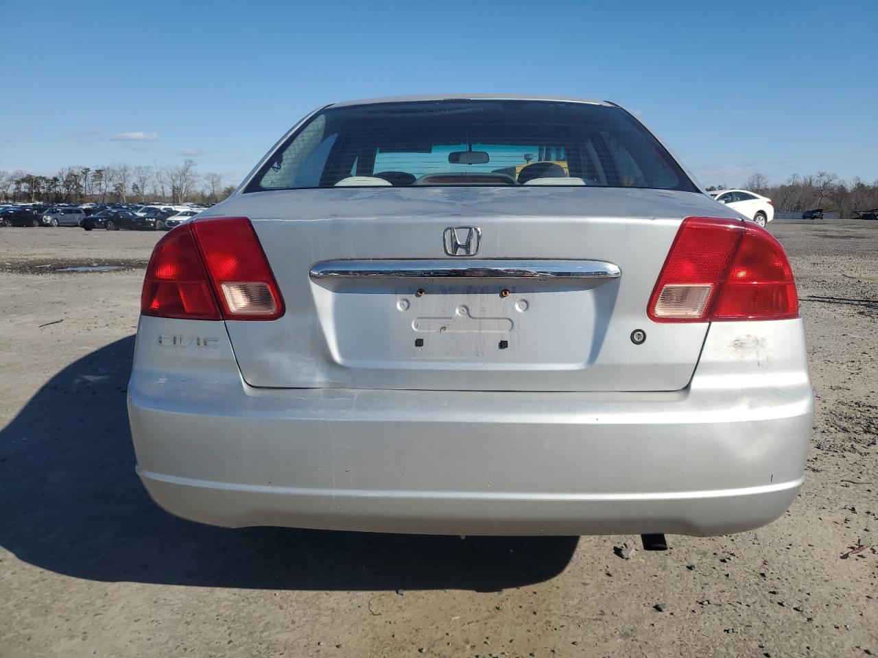 2002 Honda Civic VIN 2HGES26722H566046 Copart auction photo, front end / minor dent/scratches damage thumbnail 6